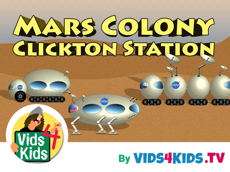 Mars Colony Clickton Station