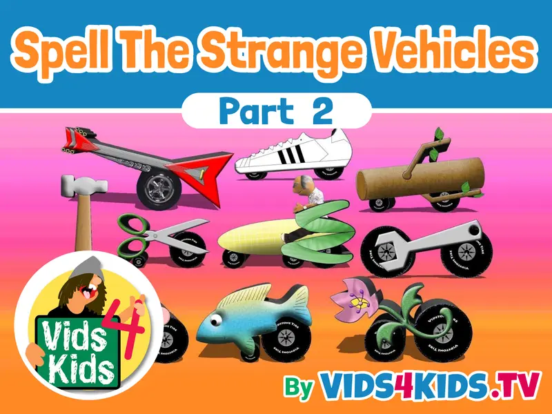 Spell The Strange Vehicles 2